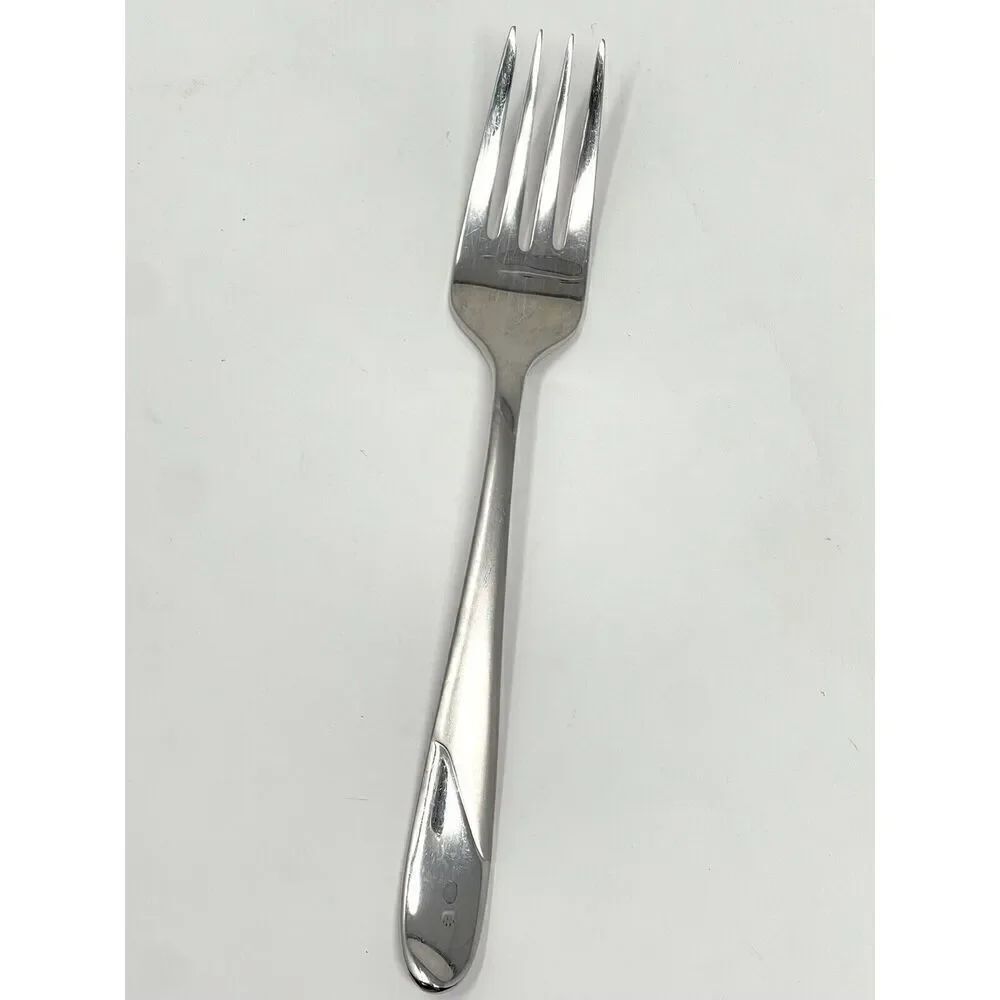 GORHAM Silver ASPEN FROSTED STAINLESS Salad FORK 7” 18/8